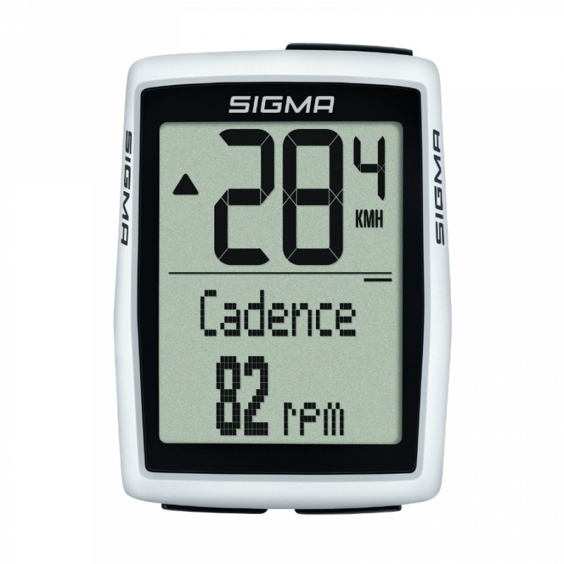 Compteur Sigma bc 12.0 wl sans fil noir avec cadence pedalage ( 12 fonctions)