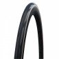 Pneu route 700 x 30 Schwalbe pro one super race noir-beige tubeless - tubetype (30-622) renfort v-guard addix compatible giant