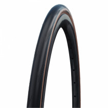 PNEU ROUTE 700 X 28 SCHWALBE ONE RACEGUARD ADDIX TS NOIR-BEIGE TUBELESS (28-622)