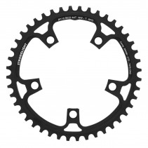 PLATEAU GRAVEL 5BRA D.110 POUR SRAM STRONGLIGHT CT2 44DTS MONO NOIR COMPATIBLE RED-FORCE-RIVAL 11V.