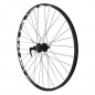 Roue vtt 29" karma disc arriere noir double paroi moyeu 6trous pour cassette Shimano-Sram 11-10-9-8v.  - 21mm inter et 27mm