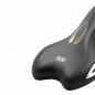 SELLE ROYAL LOOKIN SPORT ATHLETIC GEL VISIBLE AVEC PROTECTION LATERALE NOIR 279x160mm 475g