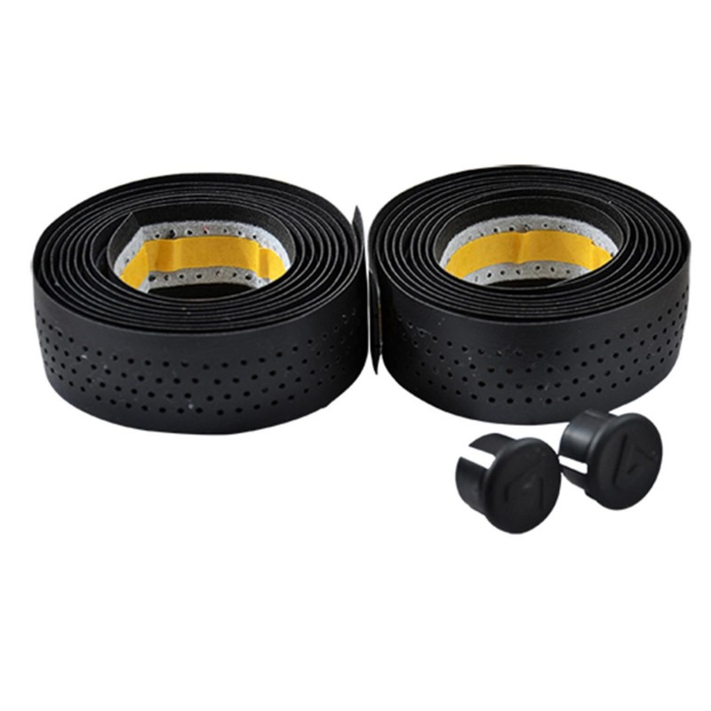 Guidoline Velox soft grip perfore noir- epaisseur 2.5mm