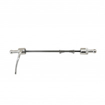Attache blocage remorque monoroue noir optimiz  (ref : 480326 pour entraxe de 135mm)