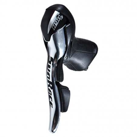 LEVIER/MANETTE ROUTE  9V. SUNRACE R91 COMPATIBLE SHIMANO TRIPLE NOIR (PR)