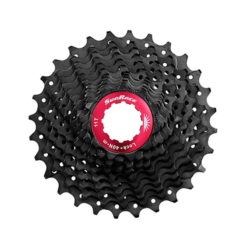 Cassette 11v. route Sunrace csrx1 noir - 11-36dts (compatible Shimano)