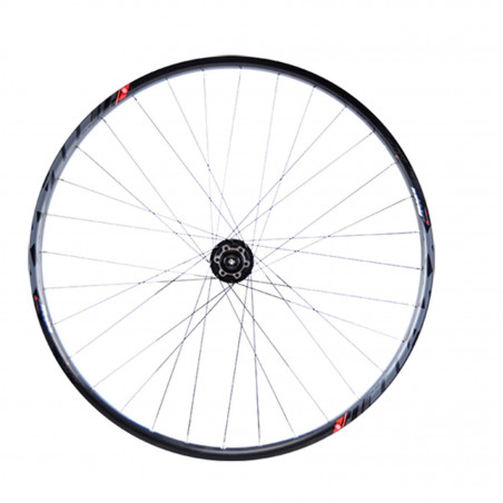 Roue vtt 29" av blocage jante noir mach1 maxx tub.ready. moy.shim.m475 disque 6t.