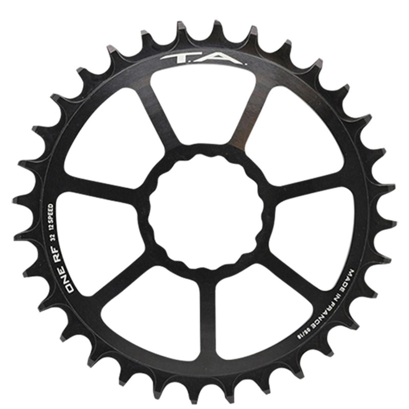 PLATEAU VTT MONO DIRECT MOUNT 34DTS NOIR MAT ONE TA(COMP. RACE FACE CINCH 10/11/12V.)