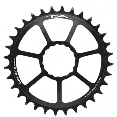 PLATEAU VTT MONO DIRECT MOUNT 34DTS NOIR MAT ONE TA(COMP. RACE FACE CINCH 10/11/12V.)