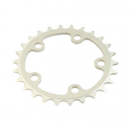 PLATEAU ROUTE DIAM  74 INTER 26DTS ARGENT ZELITO TRIPLE (COMP.CAMPA/SHIMANO) TA 5 BRANCHES
