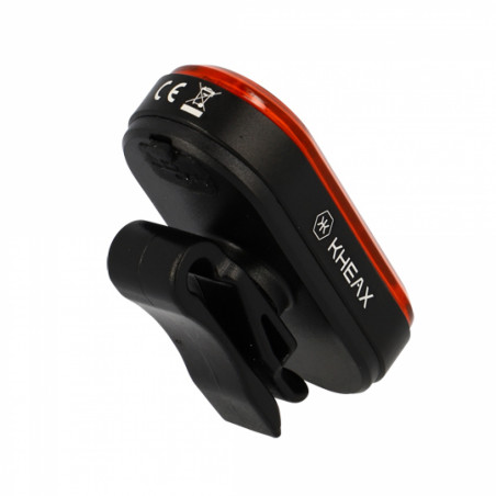 ECLAIRAGE VELO RECHARG.USB AR KHEAX TUBAN 50 LUMENS (FIXATION TIGE DE SELLE)