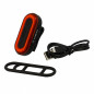 ECLAIRAGE VELO RECHARG.USB AR KHEAX TUBAN 50 LUMENS (FIXATION TIGE DE SELLE)