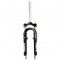 FOURCHE VTT 26" ZOOM 456 NOIRE 1"1/8 AHEAD SET ALU DEBT 60MM V-BRAKE/DISQUE