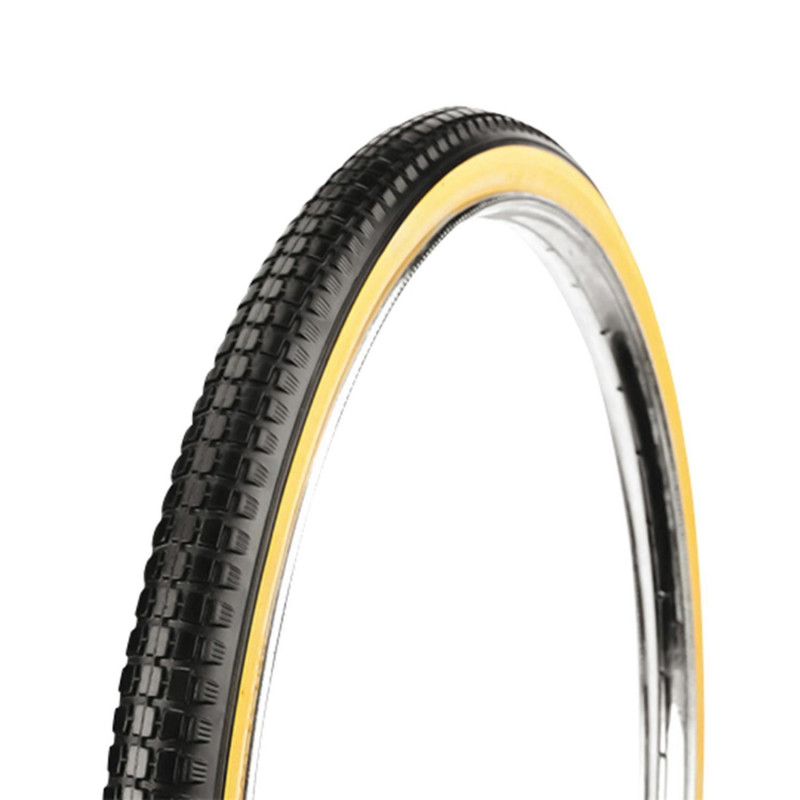 Pneu tradi/urbain 650 1/2 ballon bsc tr Deli noir/beige s-193 (26x1/2x1 5/8 - 44-584)