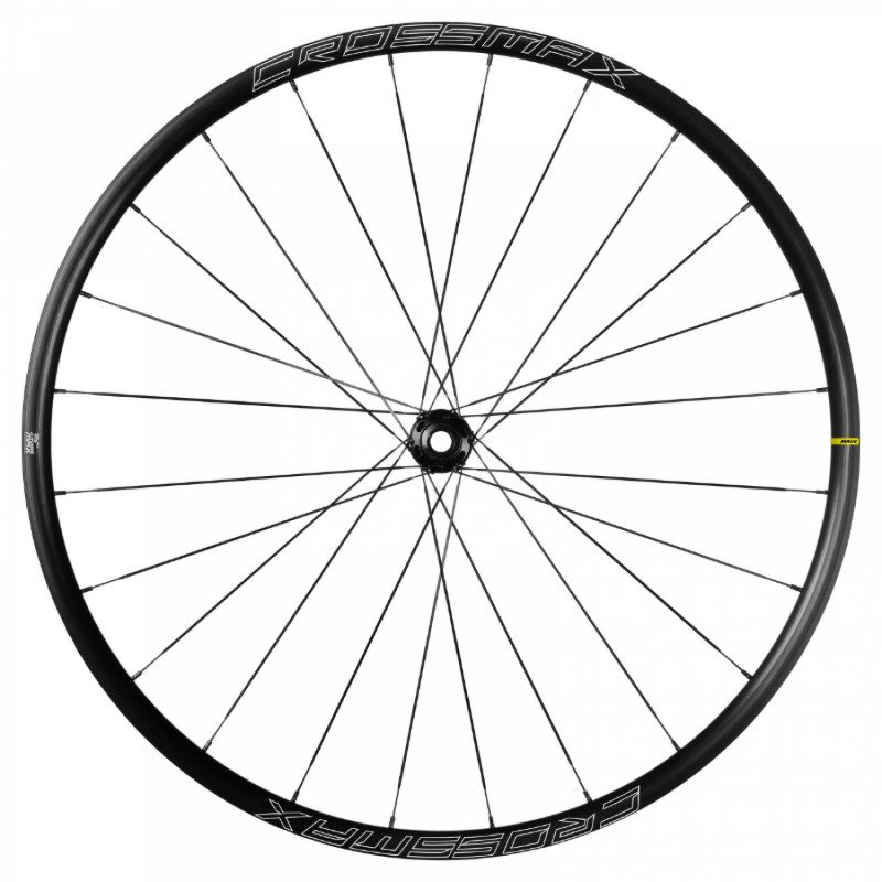 Roue vtt 29" mavic crossmax boost avant axe traversant 15-110 disc centerlock tubeless ready jante 622-25