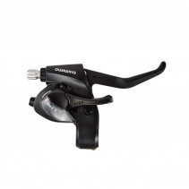 LEVIER/MANETTE VTT 6V. SHIMANO DROIT STEF41 V-BRAKE NOIR 2 DOIGTS