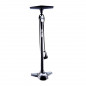 Pompe a pied optimiz acier noir mano 11 bars double tete plastique vs/vp
