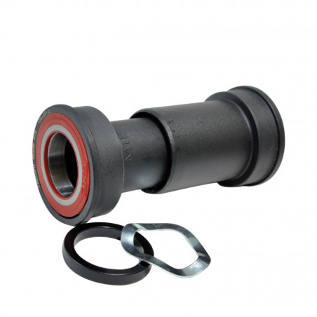 CUVETTE INTEGRE VTT - FAT BIKE SRAM PRESS FIT BB121 TEAM GXP BOITE 121 mm DIAM 41 mm POUR AXE 24-22 mm