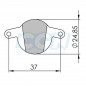 Plaquette frein vtt 24 clarks sintered adapt. magura louise 2002-2006/clara 2001-2002 (pr)
