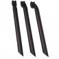 TIGE DE SELLE D27.2 ALU L400 ROUTE/VTT ERGOTEC NOIR DEPORT 10 MM (LEVEL 5)
