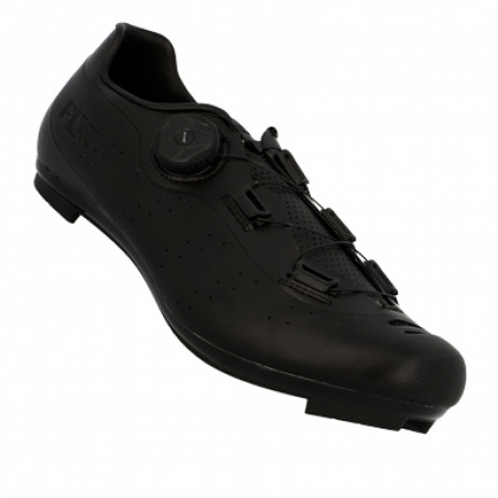 CHAUSSURE ROUTE FLR PRO F22 T43 NOIR SERRAGE MOLETTE   BANDE AUTO AGRIPPANTE  (PR)