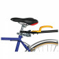 Remorque velo utilitaire maxitrailer 60l  (dimensions interieures l 60cm x l 40cm x h 21cm) avec roues  fixation tige de selle