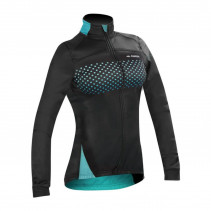 VESTE GIST HIVER POIS FEMME ZIP TOTAL VERT XL