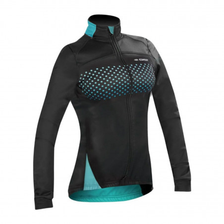 VESTE GIST HIVER POIS FEMME ZIP TOTAL VERT XL