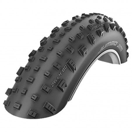 Pneu vtt 26x4.00 Schwalbe jumbo jim ts noir tubeless  (100-559)