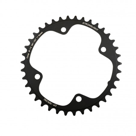 PLATEAU ROUTE DIAM 112 INTER 38DTS NOIR CT2 (COMP.CAMPA 4 BRANCHES) STRONG 11V.