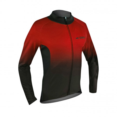 MAILLOT GIST DIAMOND MANCHES LONGUES ROUGE