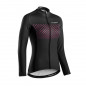 MAILLOT GIST MANCHE LONGUE POIS FEMME ZIP TOTAL VIOLET  M