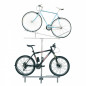 PRESENTOIR DE MAGASIN 2 VELOS SUR 2 NIVEAUX GRIS