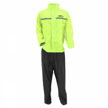 VETEMENT DE PLUIE MPH TEMPEST POLYESTER JAUNE FLUO-NOIR  L  (PACK VESTE   PANTALON)