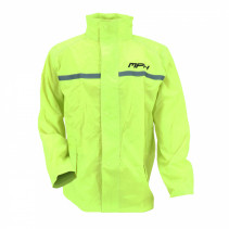 VETEMENT DE PLUIE MPH TEMPEST POLYESTER JAUNE FLUO-NOIR  L  (PACK VESTE   PANTALON)