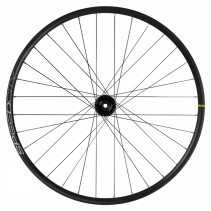 Roue vtc - city 700 mavic speedcity tubeless ready avant disc centerlock axe traversant 12-100 noir jante 622-25