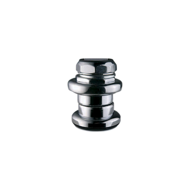 JEU DIRECTION VELO FILETE 1'' (22,2 INTERIEUR/25,4 EXTERIEUR) BILLE OPTIMIZ ACIER NOIR