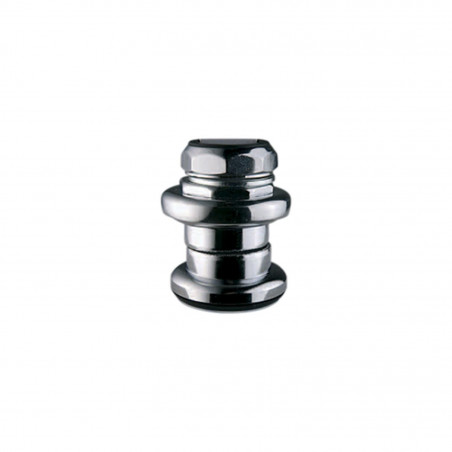 JEU DIRECTION VELO FILETE 1'' (22,2 INTERIEUR/25,4 EXTERIEUR) BILLE OPTIMIZ ACIER NOIR