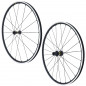 Roues route 700 mavic ksyrium s25 noir 11v. compatible 10v. Shimano (avant   arriere) - a blocage pour frein patin compatible
