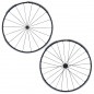 Roues route 700 mavic ksyrium s25 noir 11v. compatible 10v. Shimano (avant   arriere) - a blocage pour frein patin compatible