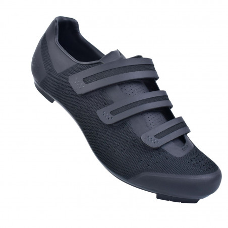CHAUSSURE ROUTE FLR PRO F35 KNIT T42 NOIR 3 BANDES AUTO AGRIPPANTES  (PR)