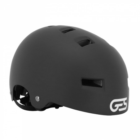 CASQUE VELO BMX-URBAIN GES EXPLORER NOIR MAT AVEC FIT SYSTEM TAILLE 54-58 (VENDU EN BOITE)