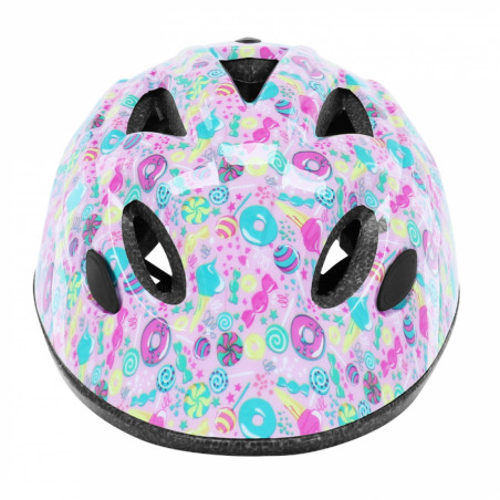 CASQUE VELO ENFANT GES DOKKY FILLE PASTELS TAILLE 47-53 SYSTEME TURNLOCK (VENDU SOUS CAVALIER)