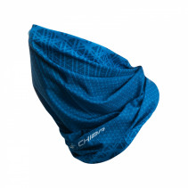 BANDANA-TOUR DE TETE-TOUR DE COU-BANDEAU CHIBA COLORI BLEU ROYAL