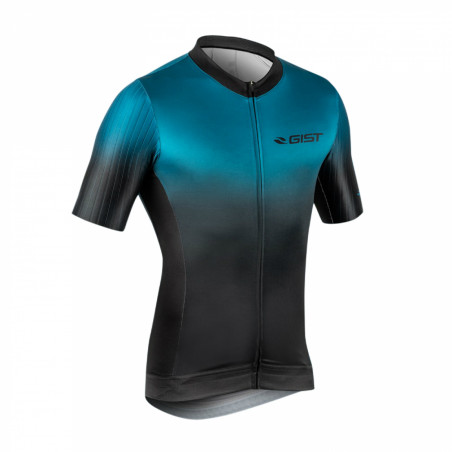 MAILLOT GIST DIAMOND ETE MANCHES COURTES NOIR-BLEU  L