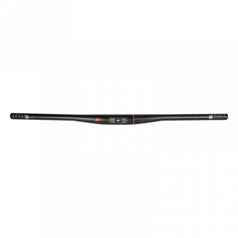 CINTRE VTT DROIT ERGOTEC FLAT BAR RAY ALU NOIR DIAM 35mm L 720mm (HOMOLOGUE NIVEAU 6)