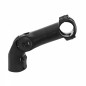 POTENCE VTT -URBAIN-TREKKING ERGOTEC REGLABLE OCTOPUS XL REHAUSSE ALU NOIR 31,8  L 115mm  POUR FOURCHE 1"1-8 (HOMOLOGUE NIVEAU