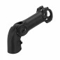 POTENCE VTT -URBAIN-TREKKING ERGOTEC REGLABLE OCTOPUS XL REHAUSSE ALU NOIR 31,8  L 115mm  POUR FOURCHE 1"1-8 (HOMOLOGUE NIVEAU
