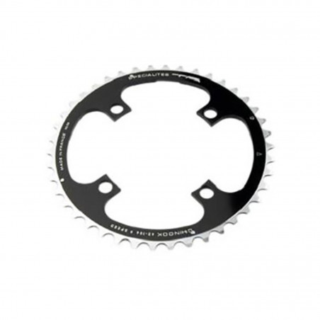 PLATEAU VTT TRIPLE DIAM 104 INTERM 42DTS NOIR 4 BRANCHES CHINOOK TA 9V