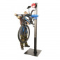 PIED D'ATELIER DE REPARATION VELO PROFESSIONNEL ASSISTEE (EQUILIBREUR REGLABLE)  -BICISUPPORT-